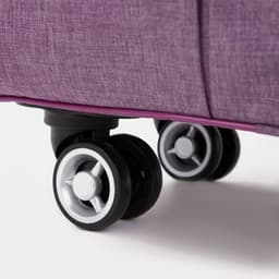 Сумка дорожная 18" на 4 колёсах, отдел на молнии, 4 наружных кармана, фиолетовая
