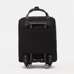 Сумка дорожная 2 в 1 на 4 колёсах 20", отдел на молнии, 4 наружных кармана, чёрная