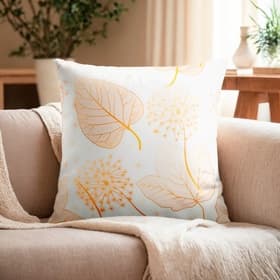 Наволочка декоративная «Этель. Листики», 40×40 см