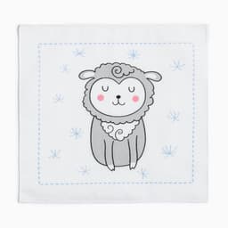 Платки носовые детские «Крошка Я. Зверята», 21×21 см, набор 12 шт., хлопок 100%, МИКС