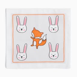 Платки носовые детские «Крошка Я. Зверята», 21×21 см, набор 12 шт., хлопок 100%, МИКС