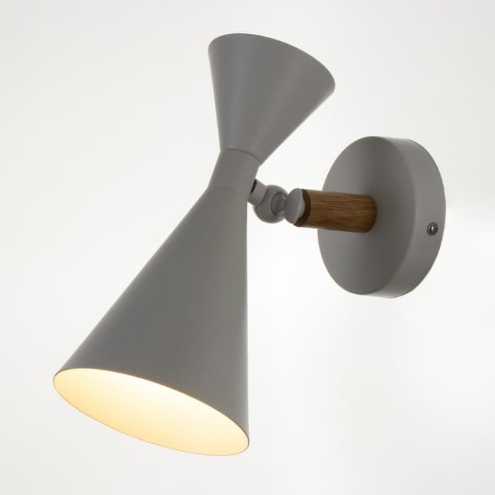 Бра «Камертаб» Е27 40 Вт белый 15×12×24 см