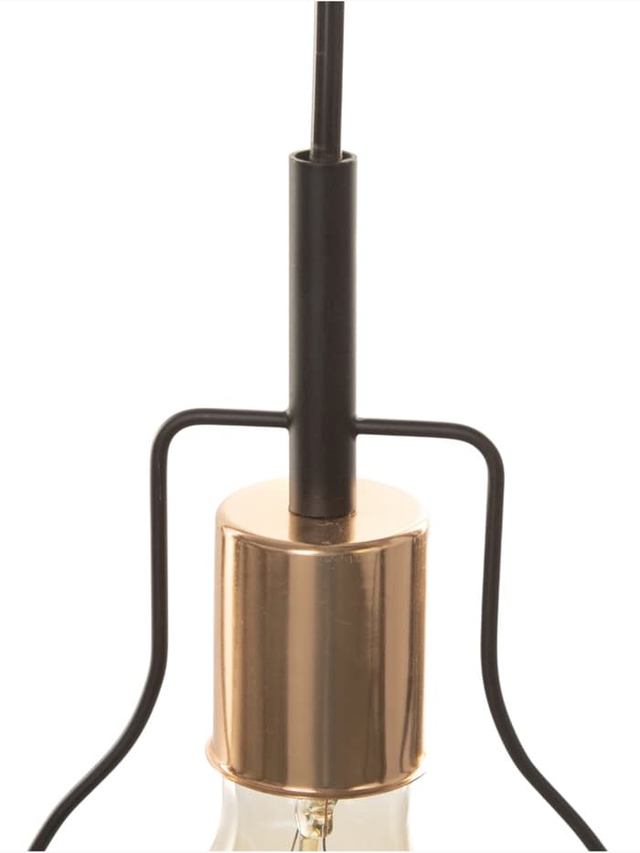 Люстра 2719/6 E27 40 Вт черно-золотой 54×54×40 см BayerLux