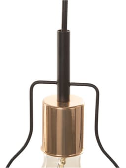 Люстра 2719/6 E27 40 Вт черно-золотой 54×54×40 см BayerLux