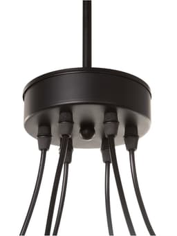 Люстра 2719/6 E27 40 Вт черно-золотой 54×54×40 см BayerLux