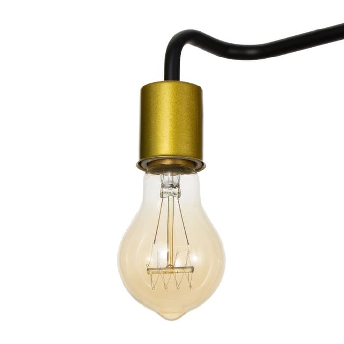 Люстра 2721/6 E27 40 Вт черно-золотой 60×60×30 см