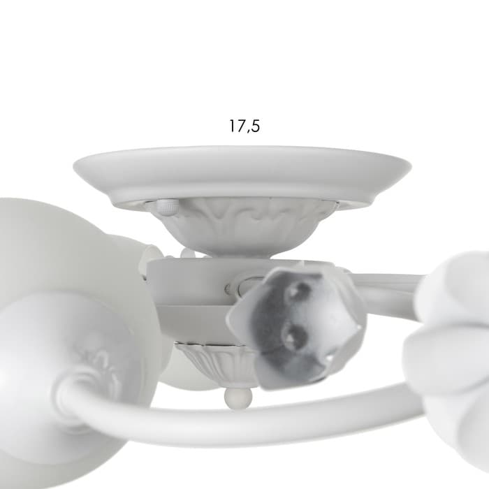 Люстра 2788/9 E27 40 Вт белый 95×95×26 см BayerLux