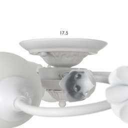 Люстра 2788/9 E27 40 Вт белый 95×95×26 см BayerLux