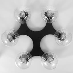 Люстра 2795/6 E27 40 Вт черный 60×60×20 см BayerLux