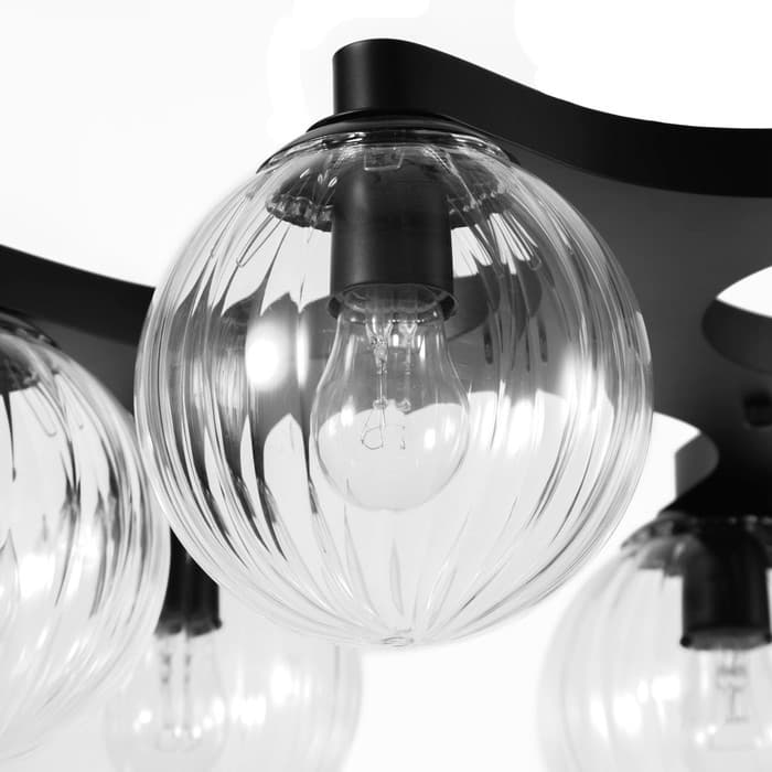 Люстра 2795/6 E27 40 Вт черный 60×60×20 см BayerLux