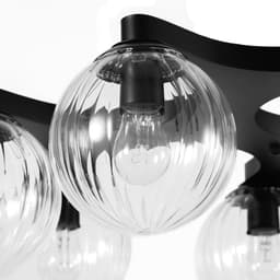 Люстра 2795/6 E27 40 Вт черный 60×60×20 см BayerLux