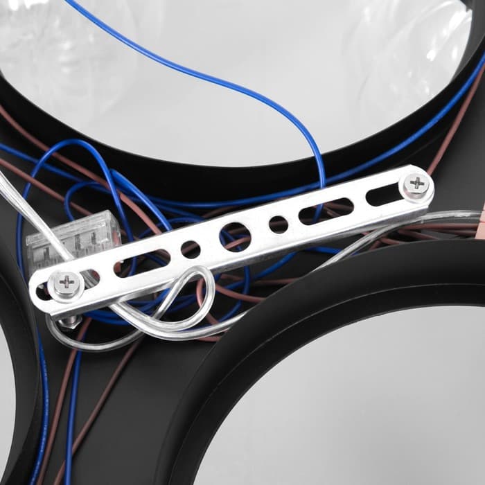 Люстра 2795/6 E27 40 Вт черный 60×60×20 см BayerLux