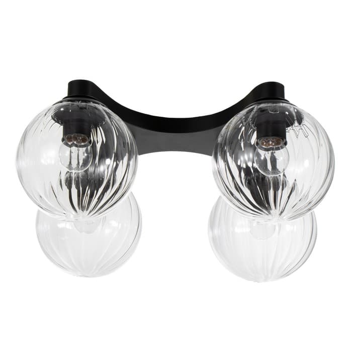 Люстра 2795/4 E27 40 Вт черный 50×50×20 см BayerLux