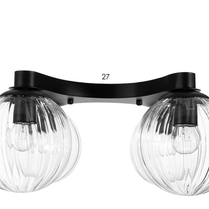 Люстра 2795/4 E27 40 Вт черный 50×50×20 см BayerLux