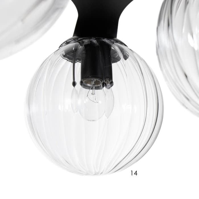 Люстра 2795/4 E27 40 Вт черный 50×50×20 см BayerLux