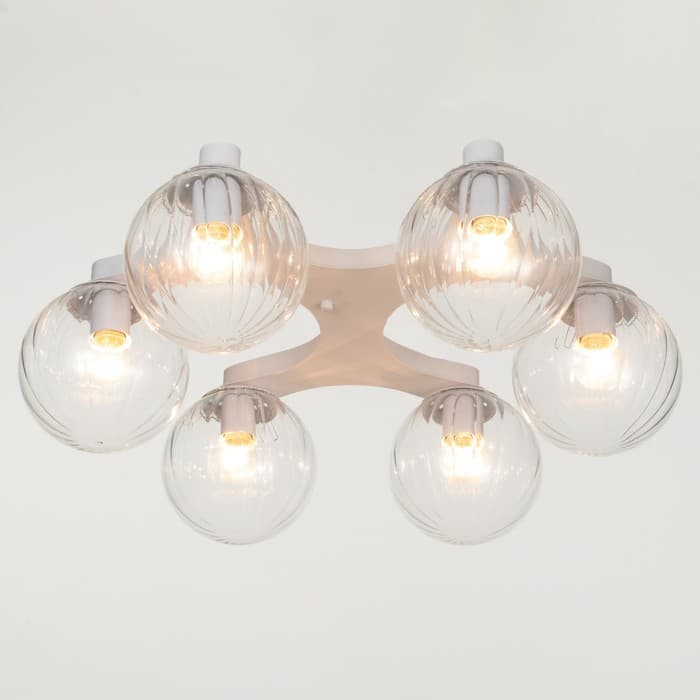 Люстра 2795/6 E27 40 Вт белый 60×60×20 см BayerLux