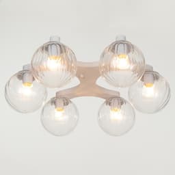 Люстра 2795/6 E27 40 Вт белый 60×60×20 см BayerLux