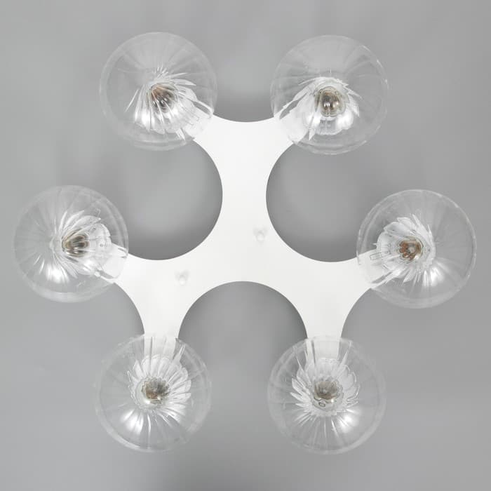 Люстра 2795/6 E27 40 Вт белый 60×60×20 см BayerLux