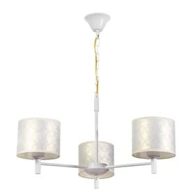 Люстра 1091/3WT 40 Вт Е27 белый 60×60×38-78 см BayerLux