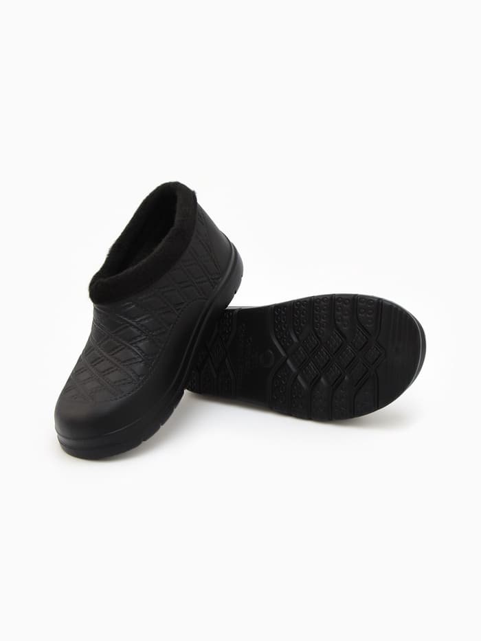 Галоши утеплённые, размер 43, чёрные