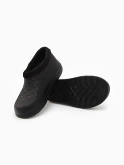 Галоши утеплённые, размер 43, чёрные