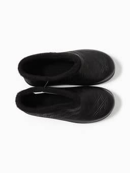 Галоши утеплённые, размер 45-46, чёрные