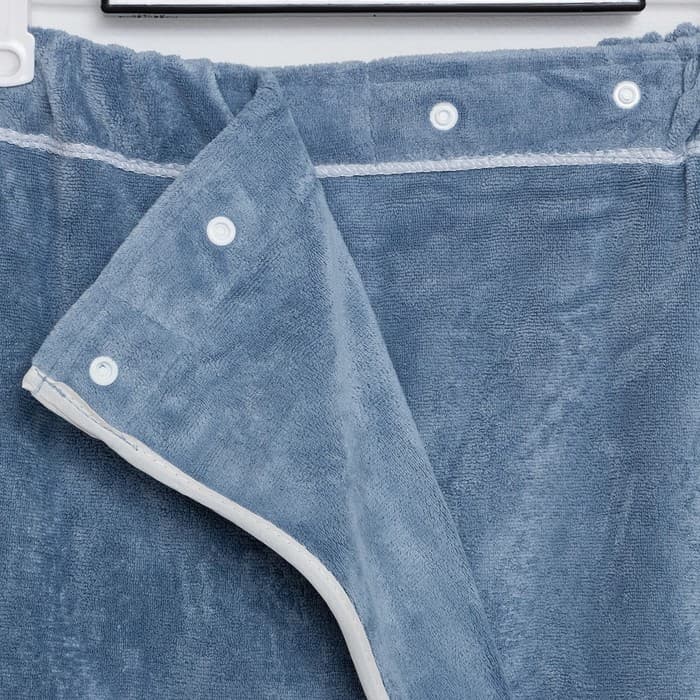 Полотенце - килт банное «Этель», 70×140 см, голубое