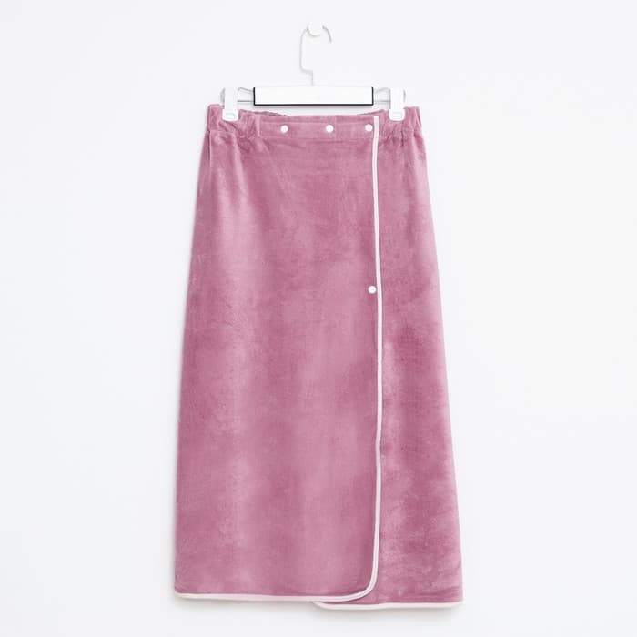 Полотенце - килт банное «Этель», 70×140 см, сиреневое