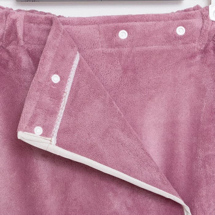 Полотенце - килт банное «Этель», 70×140 см, сиреневое