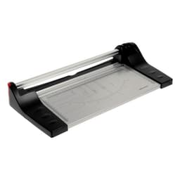 Резак роликовый A4 10 л 320 мм, прямой тип резки, МЕТАЛЛ, BRAUBERG EXTRA