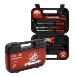 Набор инструментов в кейсе ЛОМ, в подарочной упаковке «НОВЫЙ ГОД», 8 предметов