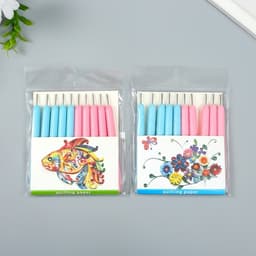 Инструмент для квиллинга с пластиковой ручкой разрез 1 см длина 11 см, МИКС