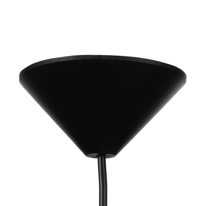 Подвес на потолок BayerLux «Конус», 1×15 Вт, Е27, черный/желтый, 25×25×15 см