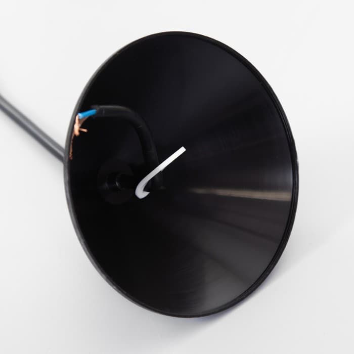 Подвес на потолок BayerLux «Конус», 1×15 Вт, Е27, черный/желтый, 25×25×15 см