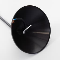 Подвес на потолок BayerLux «Конус», 1×15 Вт, Е27, черный/желтый, 25×25×15 см