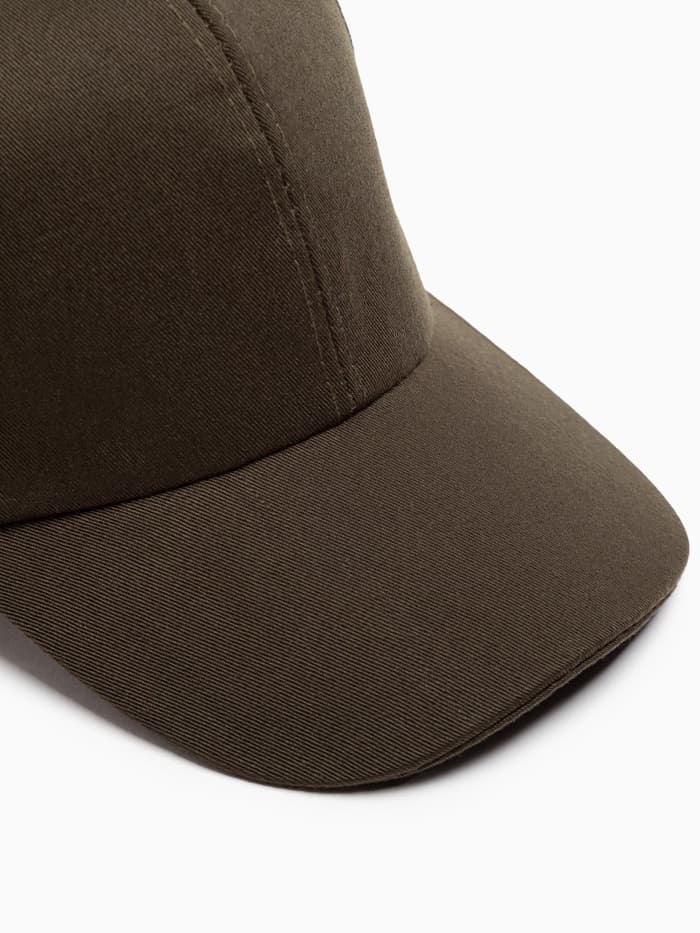 Бейсболка унисекс однотонная MINAKU, размер 58, зелёная