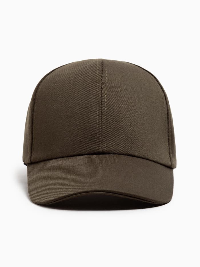 Бейсболка унисекс однотонная MINAKU, размер 58, зелёная