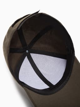 Бейсболка унисекс однотонная MINAKU, размер 58, зелёная