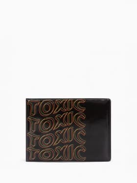 Обложка на студенческий билет TOXIC, чёрная