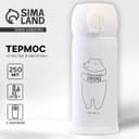 Термос «Счастье в мелочах», 250 мл, время сохранения тепла 6-8 ч