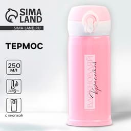 Термос «Вдохновляй», 250 мл, время сохранения тепла 6-8 ч