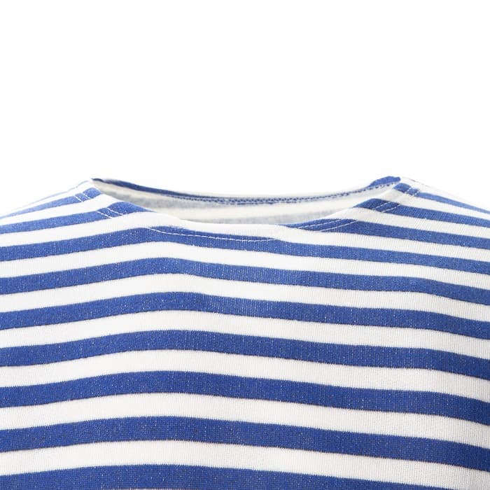 Тельняшка мужская с начесом, цвет синий, размер 52-54