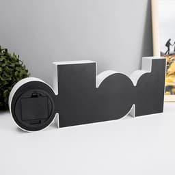 Фигурка светящаяся RISALUX «Хеллоу», LED-ночник, USB, от батареек 3×АА, белый, 36×13×4 см