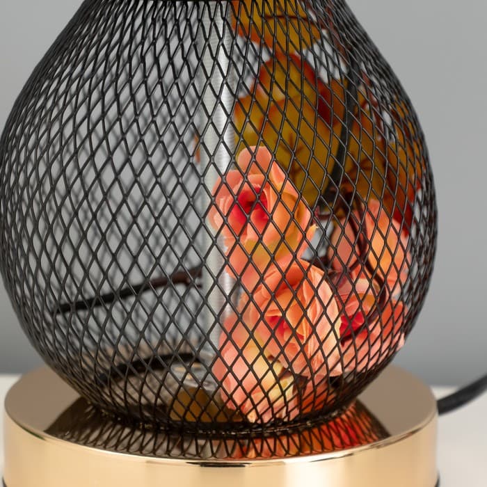 Настольная лампа «Маркелла» Е27 40 Вт черно-золотой 25×25×44 см