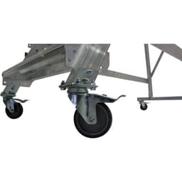 Лестница-платформа KRAUSE CORDA, с площадкой, алюминиевая, 5 ступеней