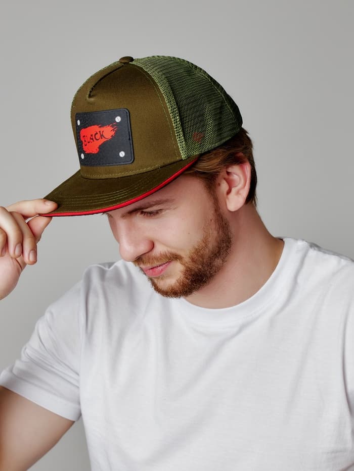 Бейсболка мужская с нашивкой MINAKU, размер 56-58, зелёная