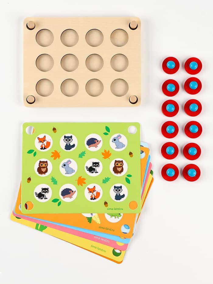 Мемо «Окружающий мир», 12 окошек