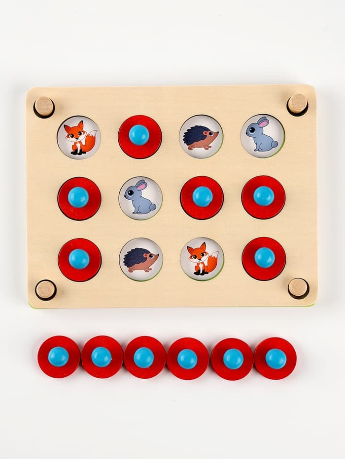 Мемо «Окружающий мир», 12 окошек