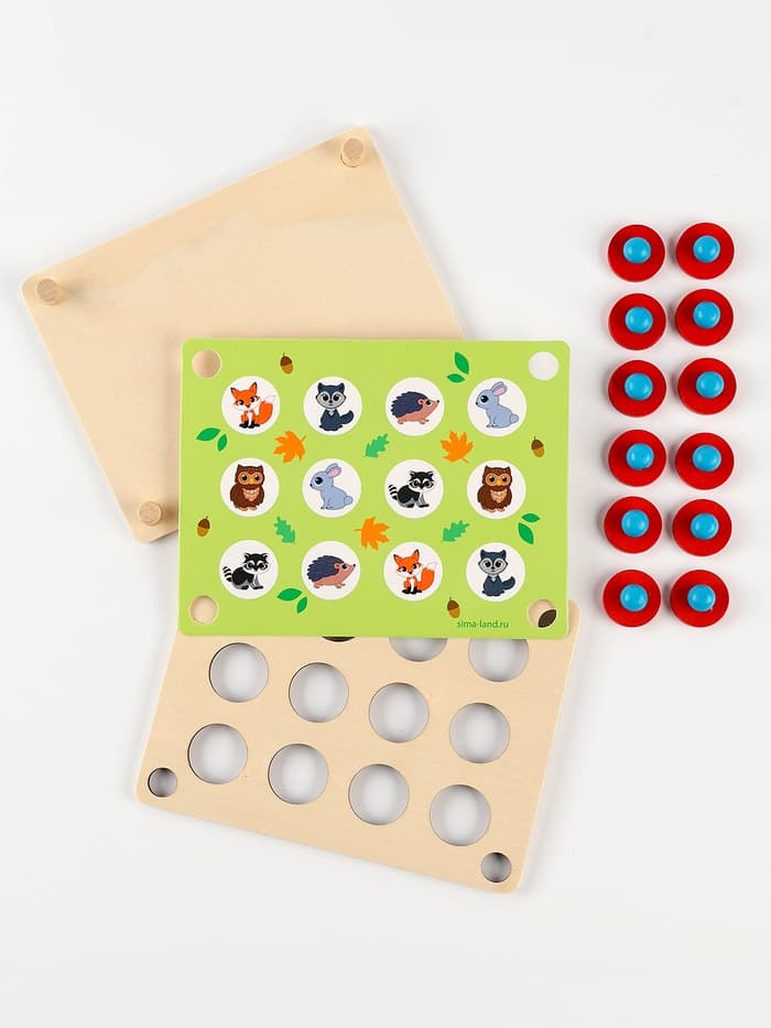 Мемо «Окружающий мир», 12 окошек