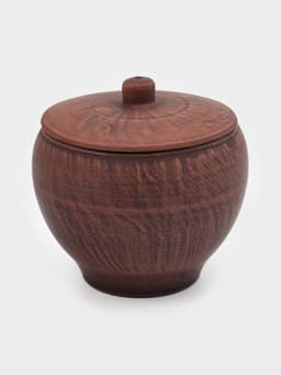 Горшок для жаркого «Гладкий», 550 мл, красная глина